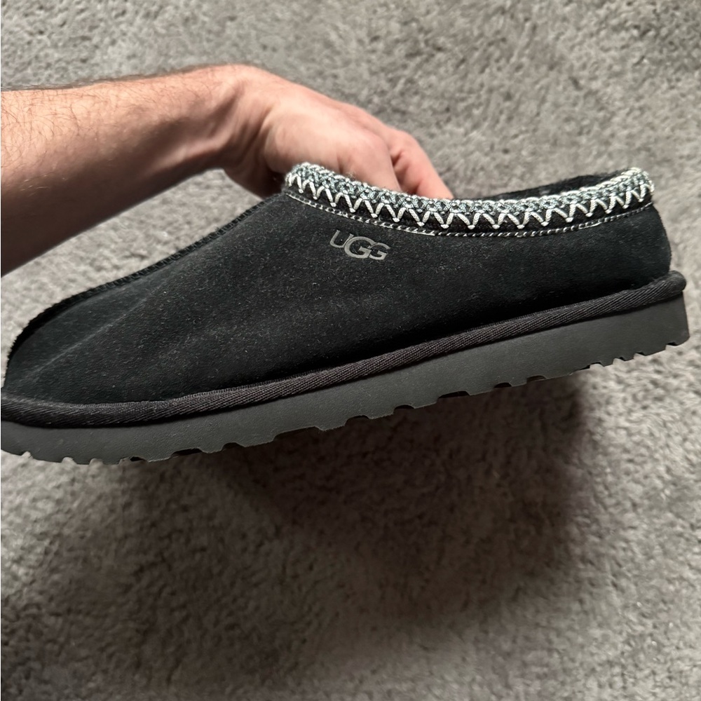 UGG Men's Black Tasmans - Picture 3 of 5